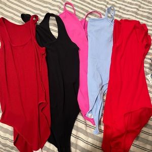 5 bodysuits